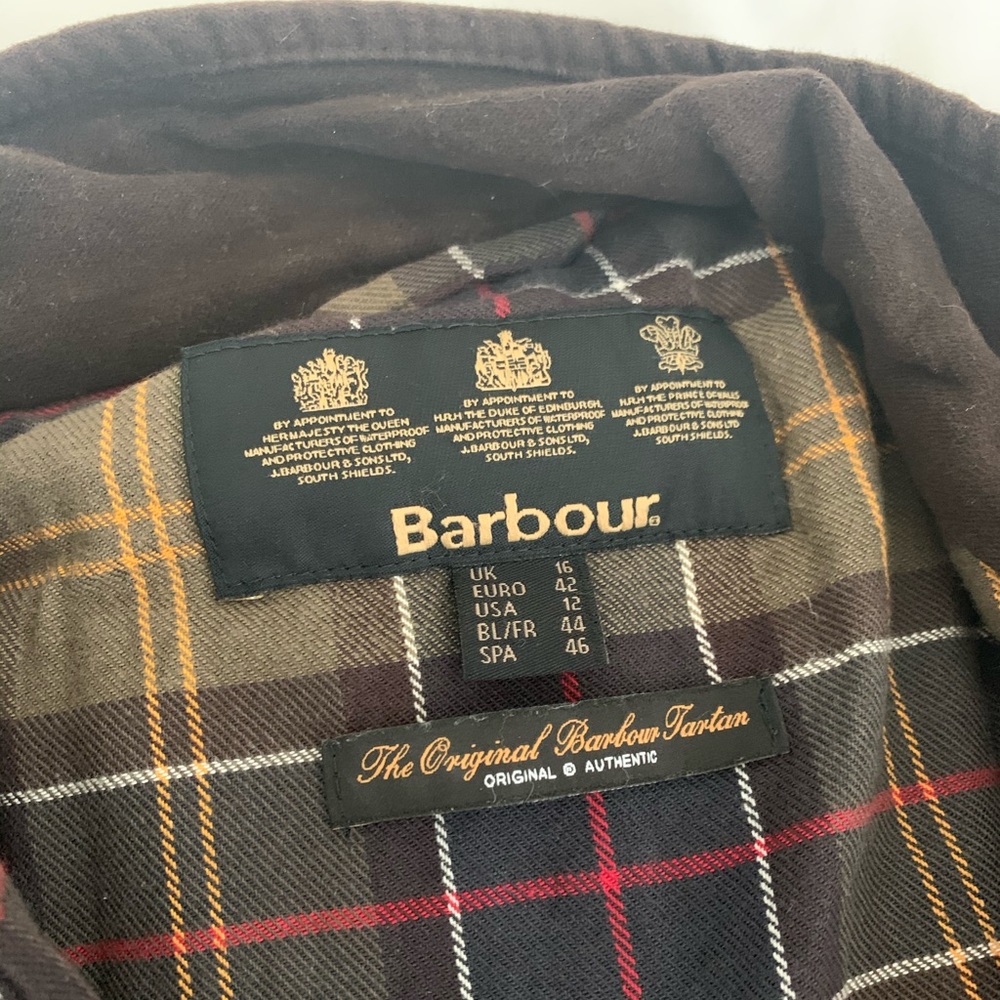Barbour Tartan women’s jacket